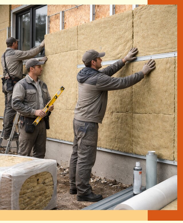 Утепление дома из SIP панелей в Сорочинске от 6403 руб./м² под ключ | ТепломастерСрч