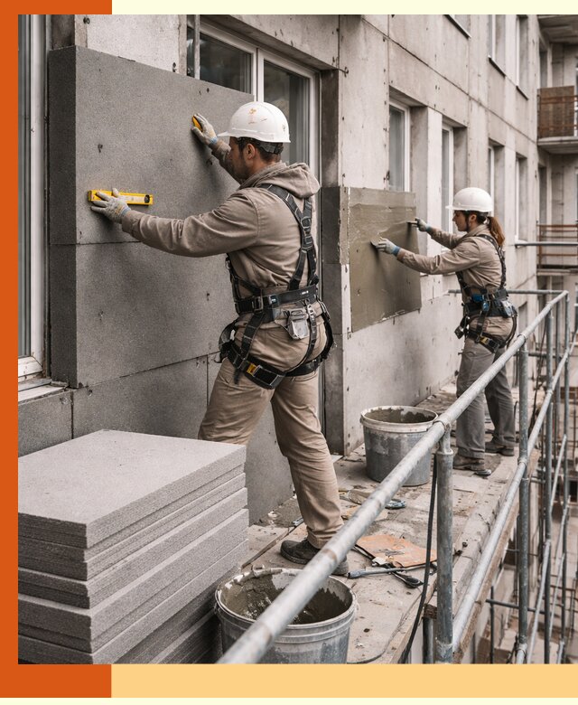 Утепление квартиры снаружи под ключ в Сорочинске