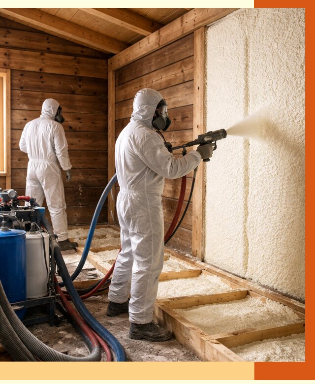 Утепление бани ппу в Сорочинске под ключ от 4338 руб./м2 | ТепломастерСрч - напыление и монтаж ппу