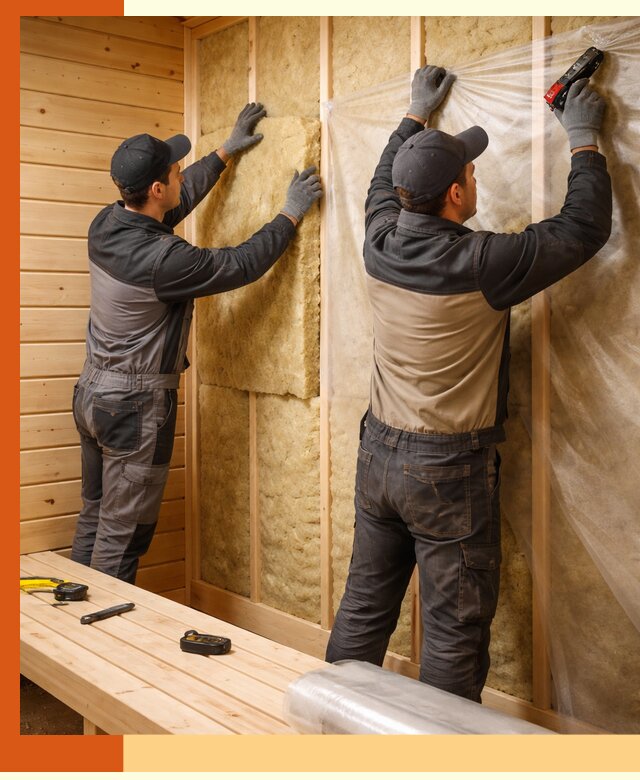 Профессиональное утепление сауны в Сорочинске с гарантиями качества