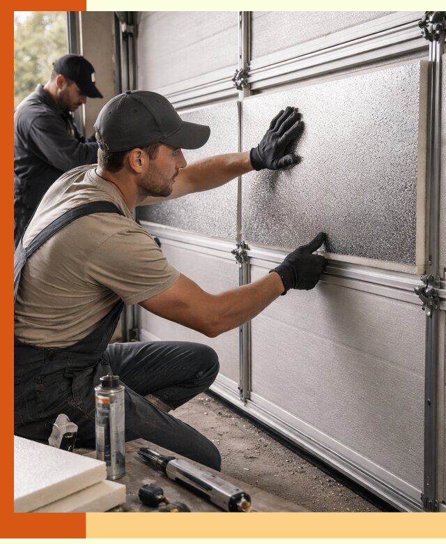Утепление гаражных ворот в Сорочинске качественно и надежно