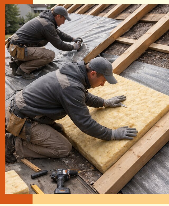 Профессиональное утепление крыши в Сорочинске качественно и надежно