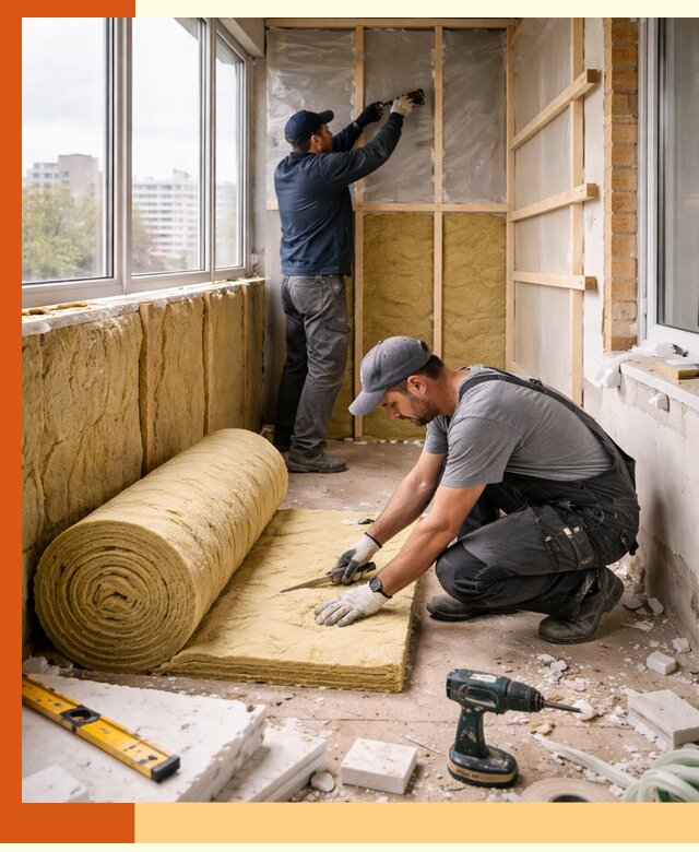 Утепление балкона под ключ в Сорочинске качественно и быстро