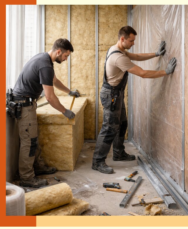 Профессиональное утепление лоджии в Сорочинске эффективно и надежно