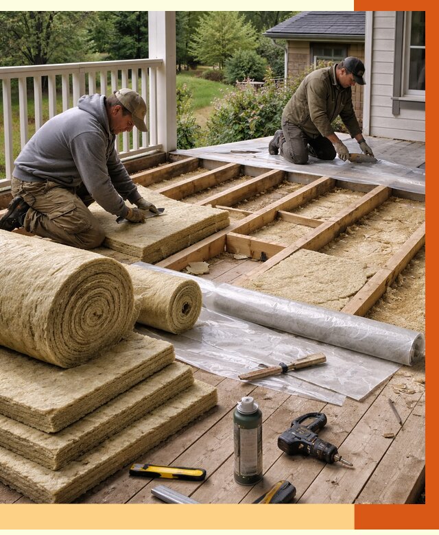 Утепление террасы в Сорочинске от 4338 руб./м2 — утеплить террасу под ключ | ТепломастерСрч