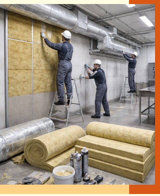 Утепление пищевого цеха в Сорочинске от 12910 руб./м² — комплексно под ключ | ТепломастерСрч