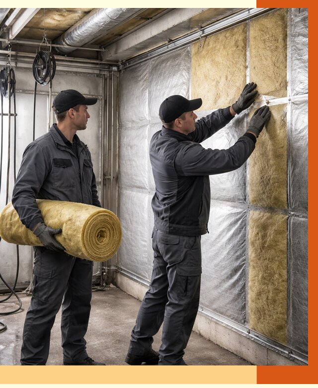 Утепление автомойки в Сорочинске от 8779 руб./м2 — комплексное утепление под ключ | ТепломастерСрч