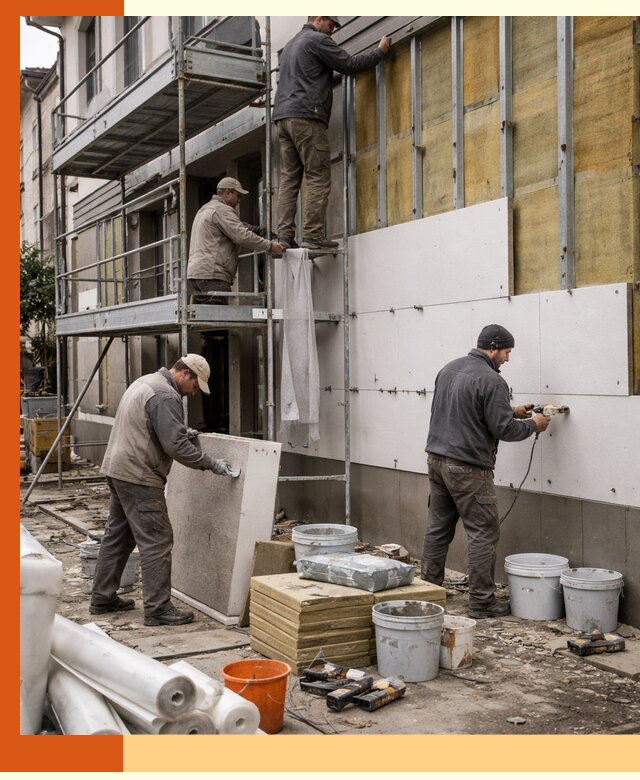 Утепление гостиницы под ключ в Сорочинске с гарантией качества