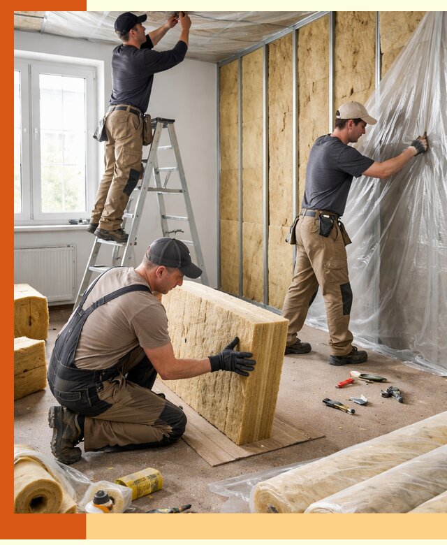 Утепление офисных помещений под ключ в Сорочинске