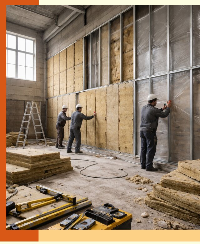 Утепление спортивного зала в Сорочинске качественно и недорого