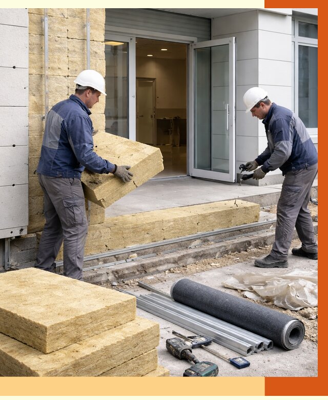 Утепление медицинского центра в Сорочинске под ключ от 12910 руб./м² | ТепломастерСрч