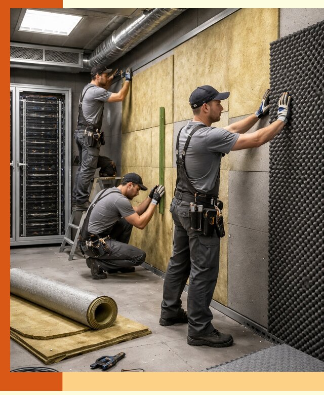 Утепление серверной комнаты профессионально в Сорочинске