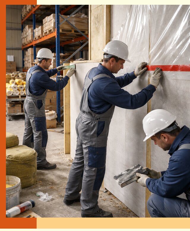 Утепление теплого склада под ключ в Сорочинске