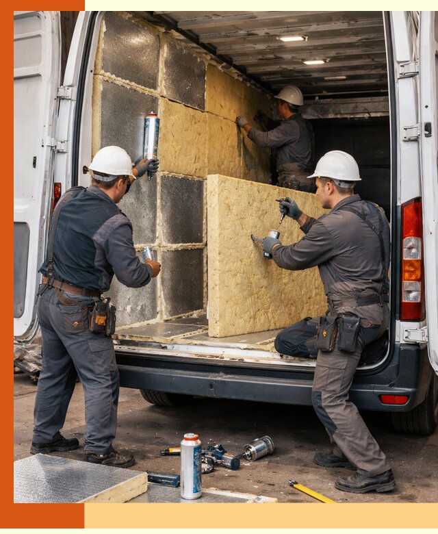 Утепление фургона-рефрижератора в Сорочинске для сохранения температуры