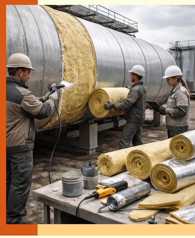 Утепление цистерны в Сорочинске — утеплители и монтаж под ключ