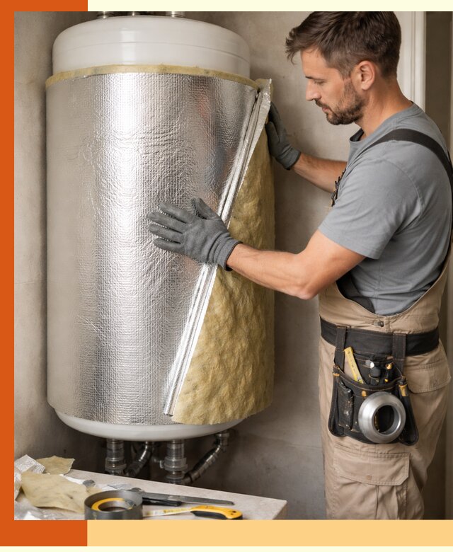 Утепление бойлера в Сорочинске для снижения теплопотерь и экономии энергии