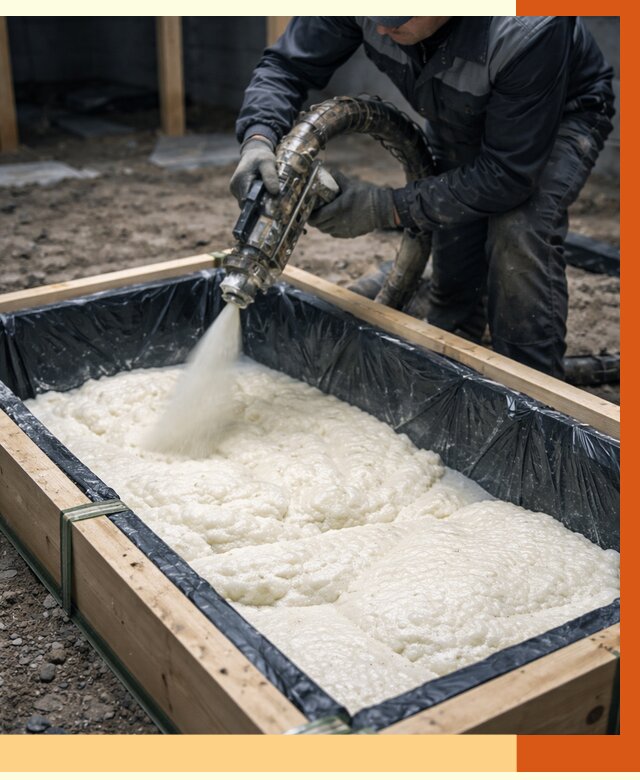 Заливка ППУ в формы в Сорочинске от 2582 руб. — утепление форм под ключ | ТепломастерСрч