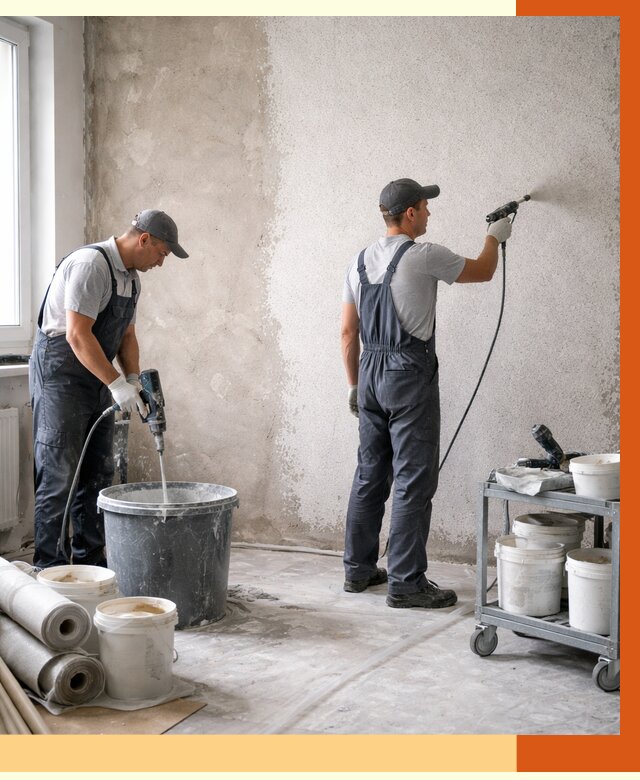 Утепление стен жидкой теплоизоляцией в Сорочинске от 4338 руб/м² | ТепломастерСрч