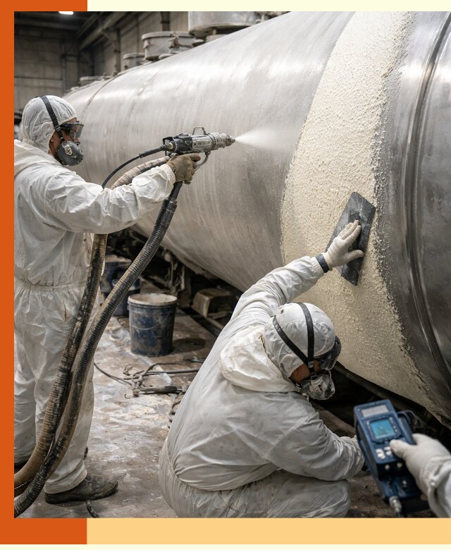 Утепление автоцистерн жидкой теплоизоляцией в Сорочинске