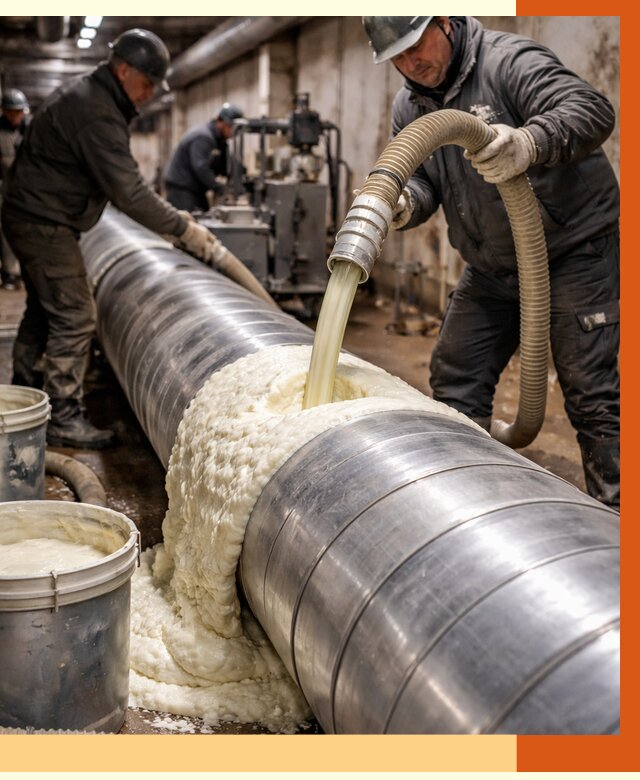 Утепление теплотрассы жидкой теплоизоляцией в Сорочинске от 4338 руб. | ТепломастерСрч