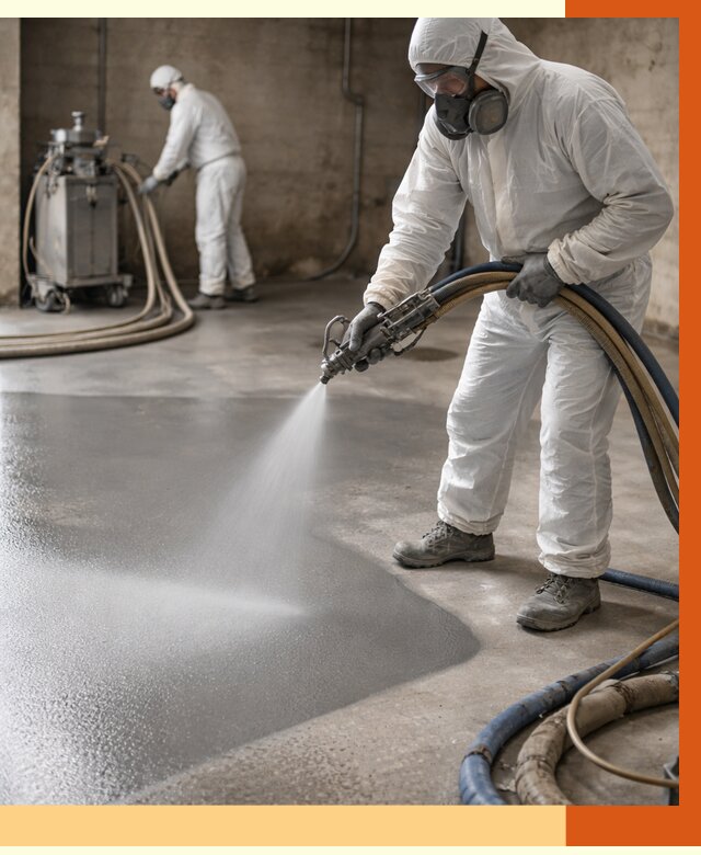 Гидроизоляция полимочевиной в Сорочинске от 8779 руб/м² — напыление полимерной гидроизоляции | ТепломастерСрч