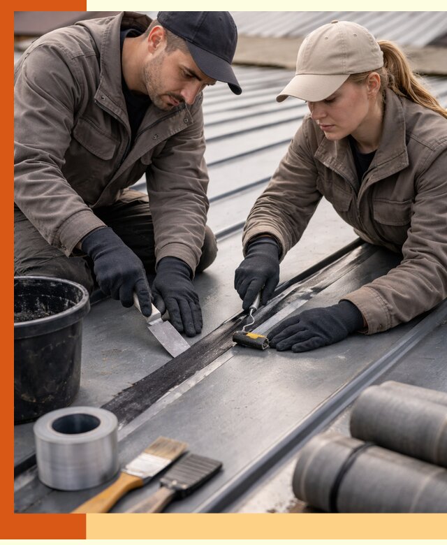 Гидроизоляция фальцевой кровли в Сорочинске качественно и надежно