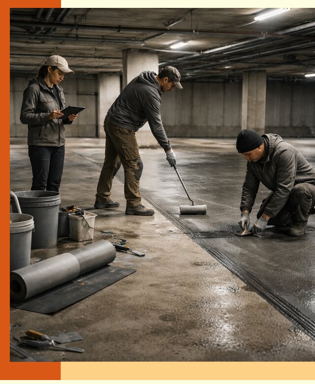 Гидроизоляция паркинга в Сорочинске: качественная защита зданий