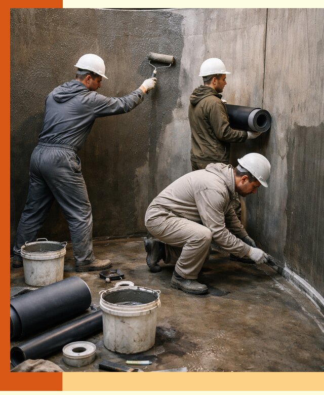 Гидроизоляция резервуара профессионально в Сорочинске