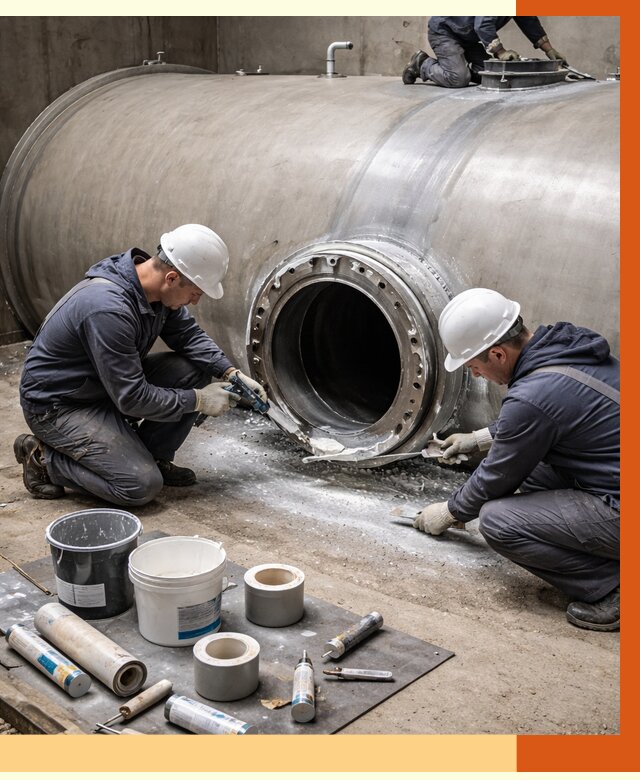 Гидроизоляция резервуара с топливом в Сорочинске от 77460 руб. под ключ | ТепломастерСрч