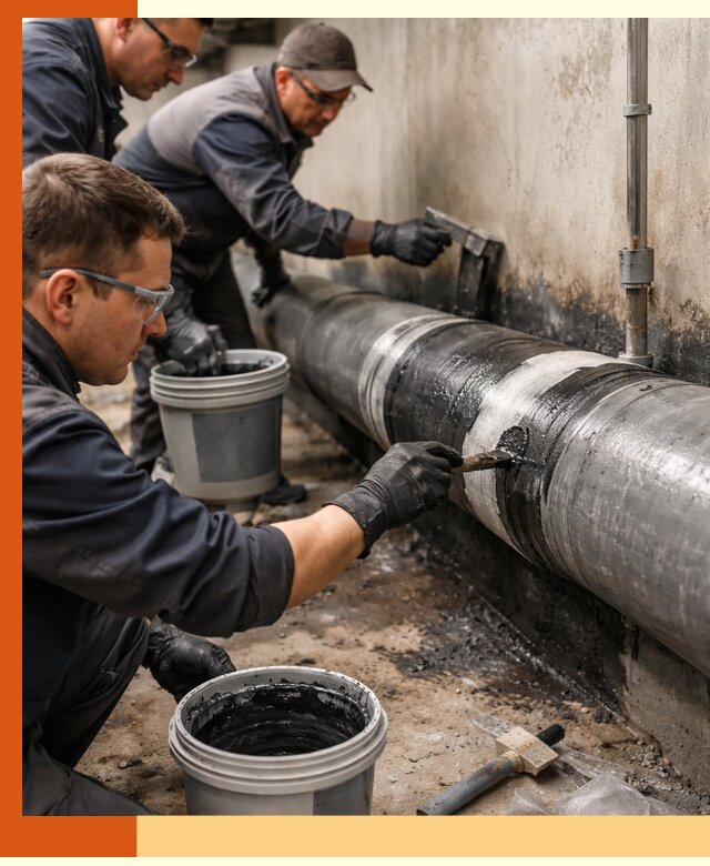 Гидроизоляция труб в Сорочинске — защита и герметизация коммуникаций
