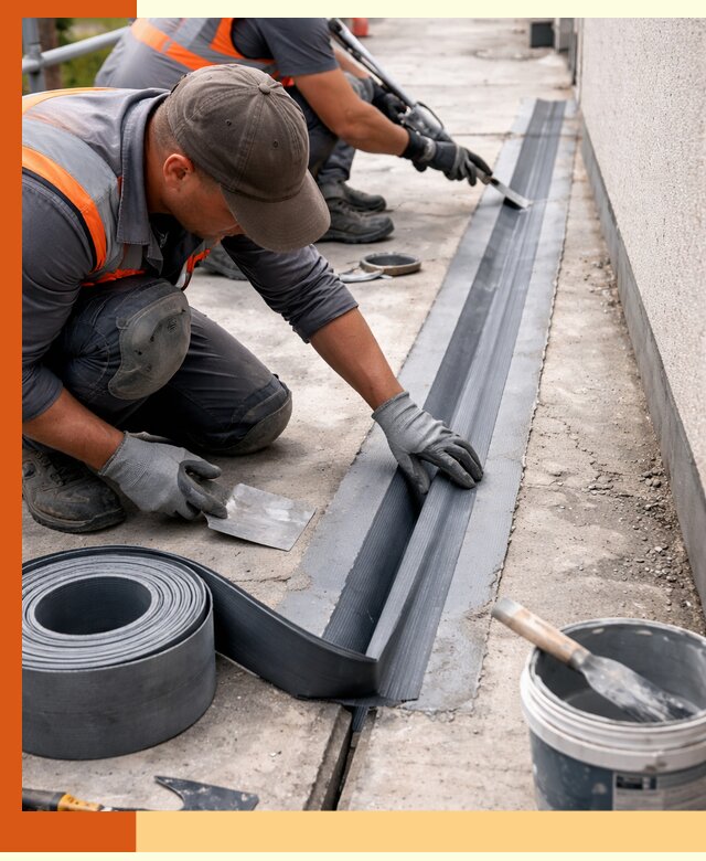 Гидроизоляция деформационного шва в Сорочинске профессионально и надежно