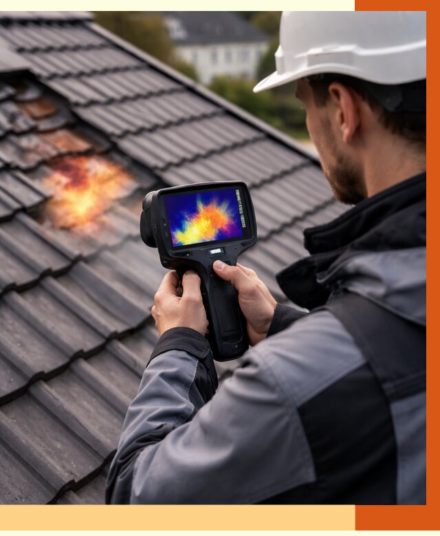 Тепловизионное обследование кровли в Сорочинске от 4648 руб. — ТепломастерСрч под ключ