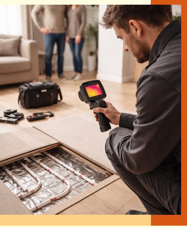 Тепловизионное обследование теплого пола в Сорочинске от 4648 руб. — ТепломастерСрч