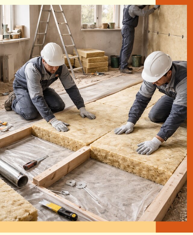 Восстановление теплоизоляции в Сорочинске от 8779 руб. — ремонт утепления под ключ | ТепломастерСрч